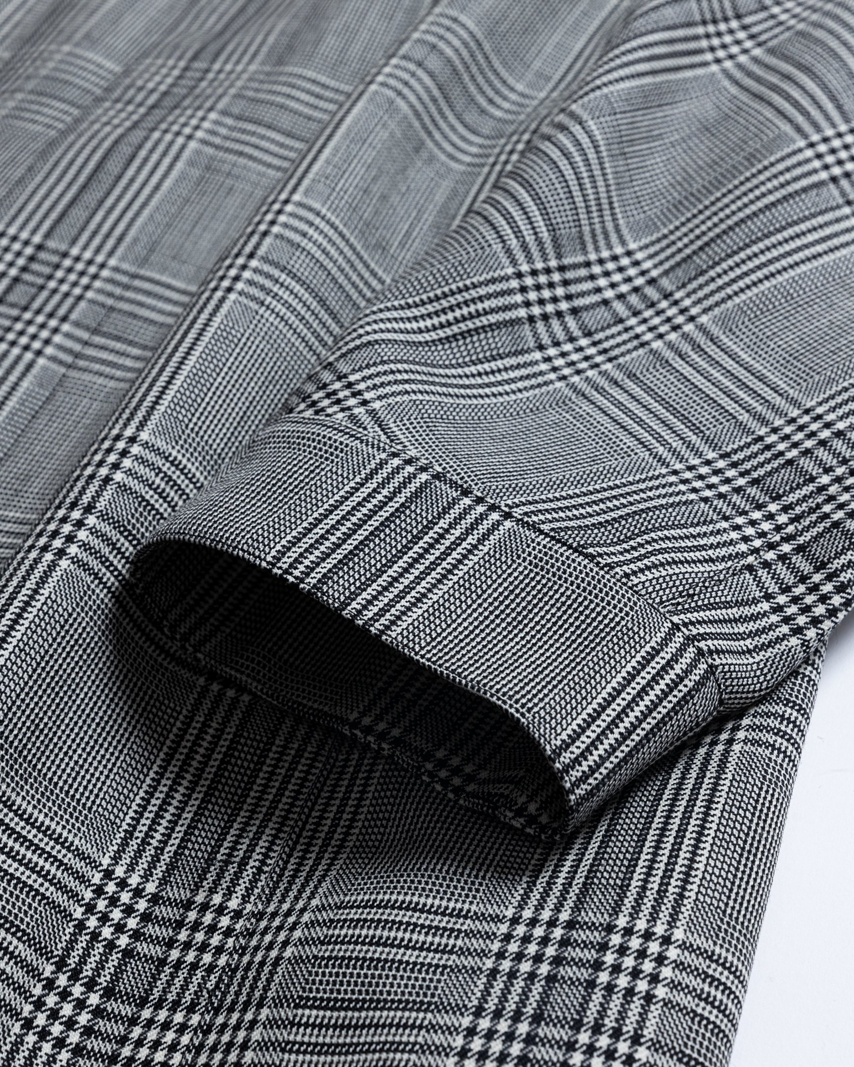 オーバーコート　グレンチェックコート