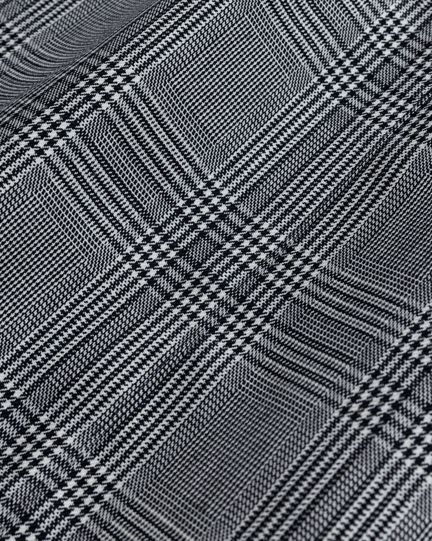 オーバーコート　グレンチェックコート