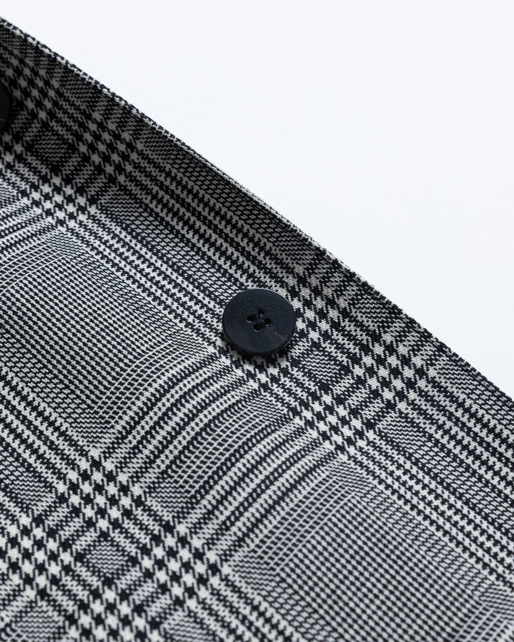 オーバーコート　グレンチェックコート