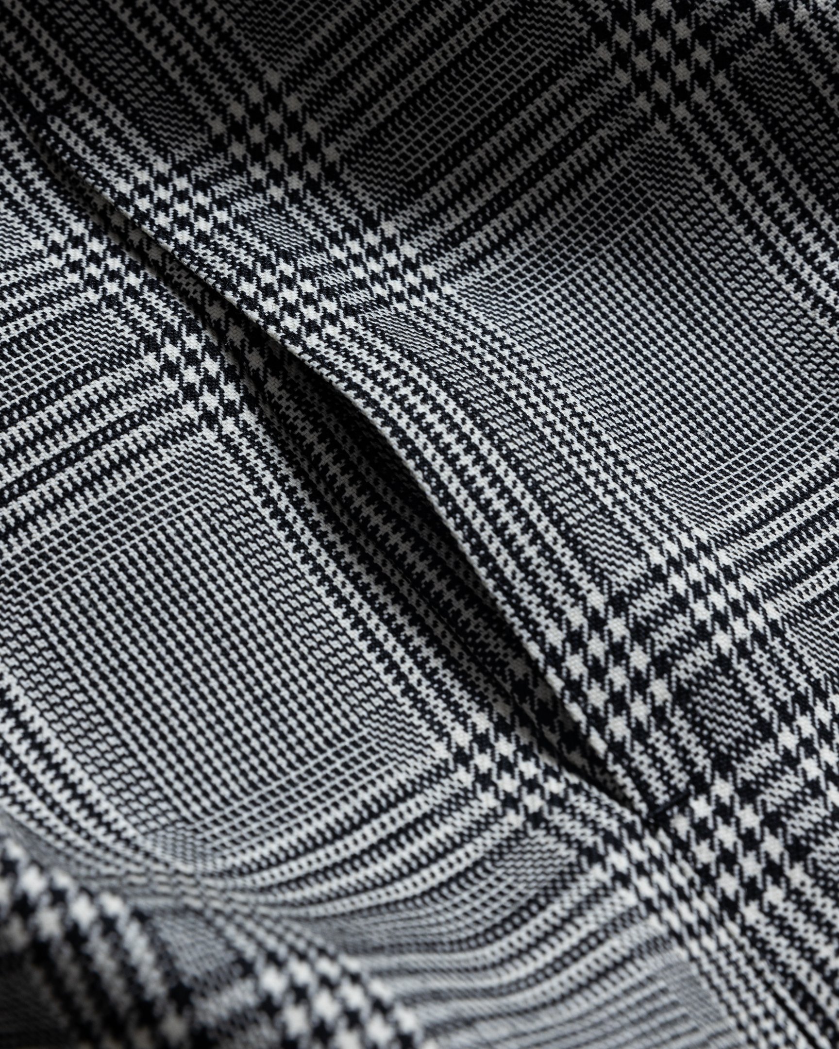 オーバーコート　グレンチェックコート