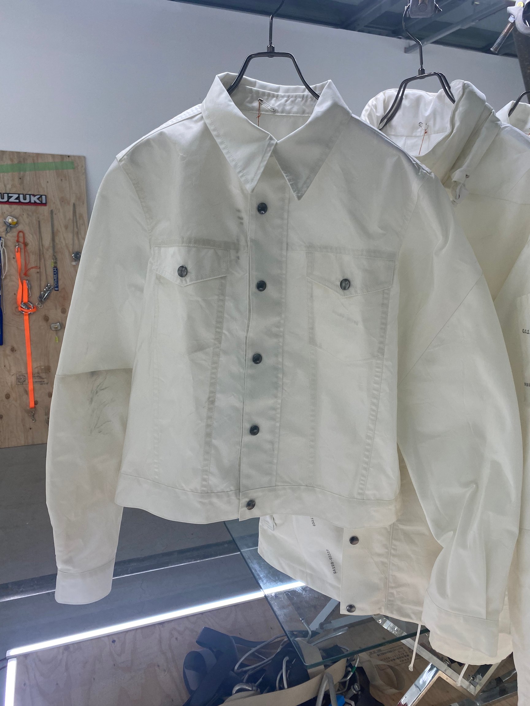 エア ガーメンツ 展示会の様子