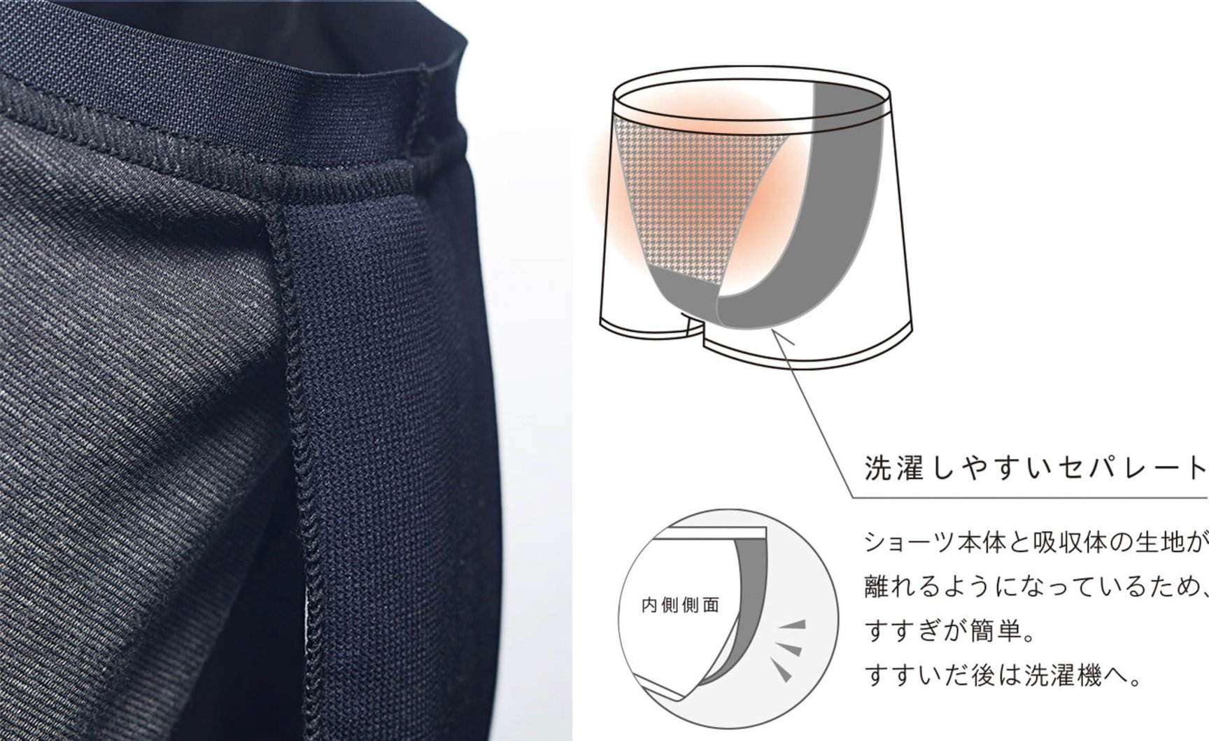 ベア　吸水ショーツ