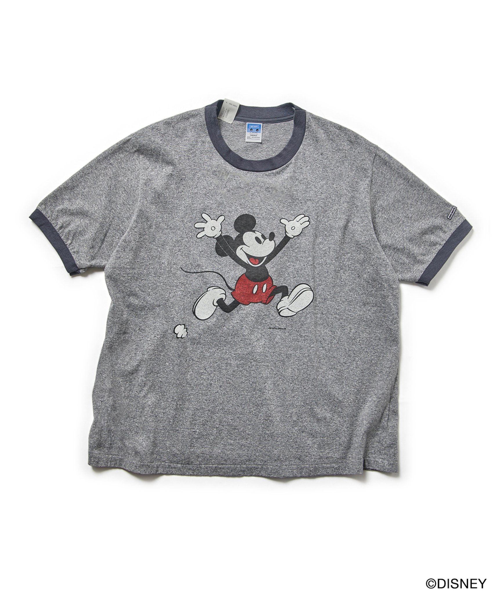 N.ハリウッド×ニック ホワイトのコラボレーションによるディズニーコレクションのTシャツ