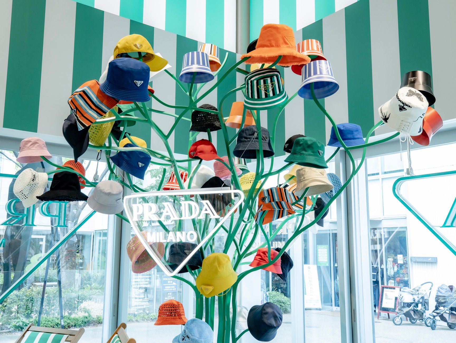 Prada Tropico 店内