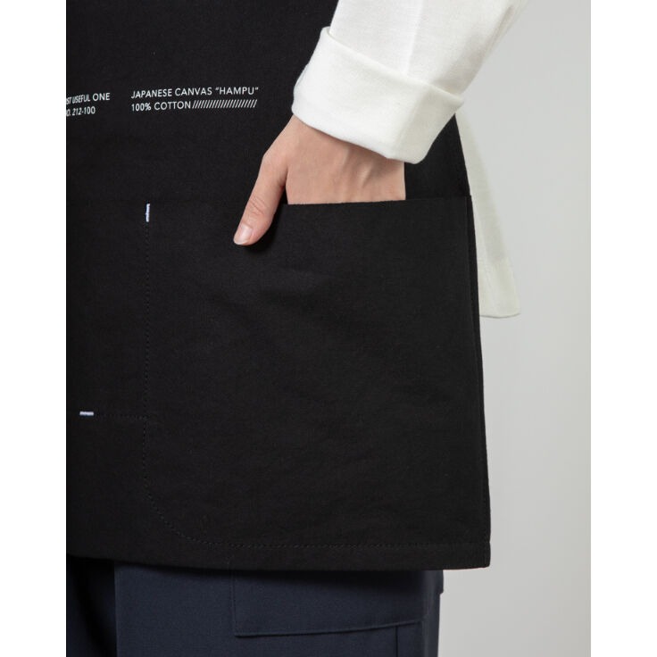 ワークエプロンのポケット部分