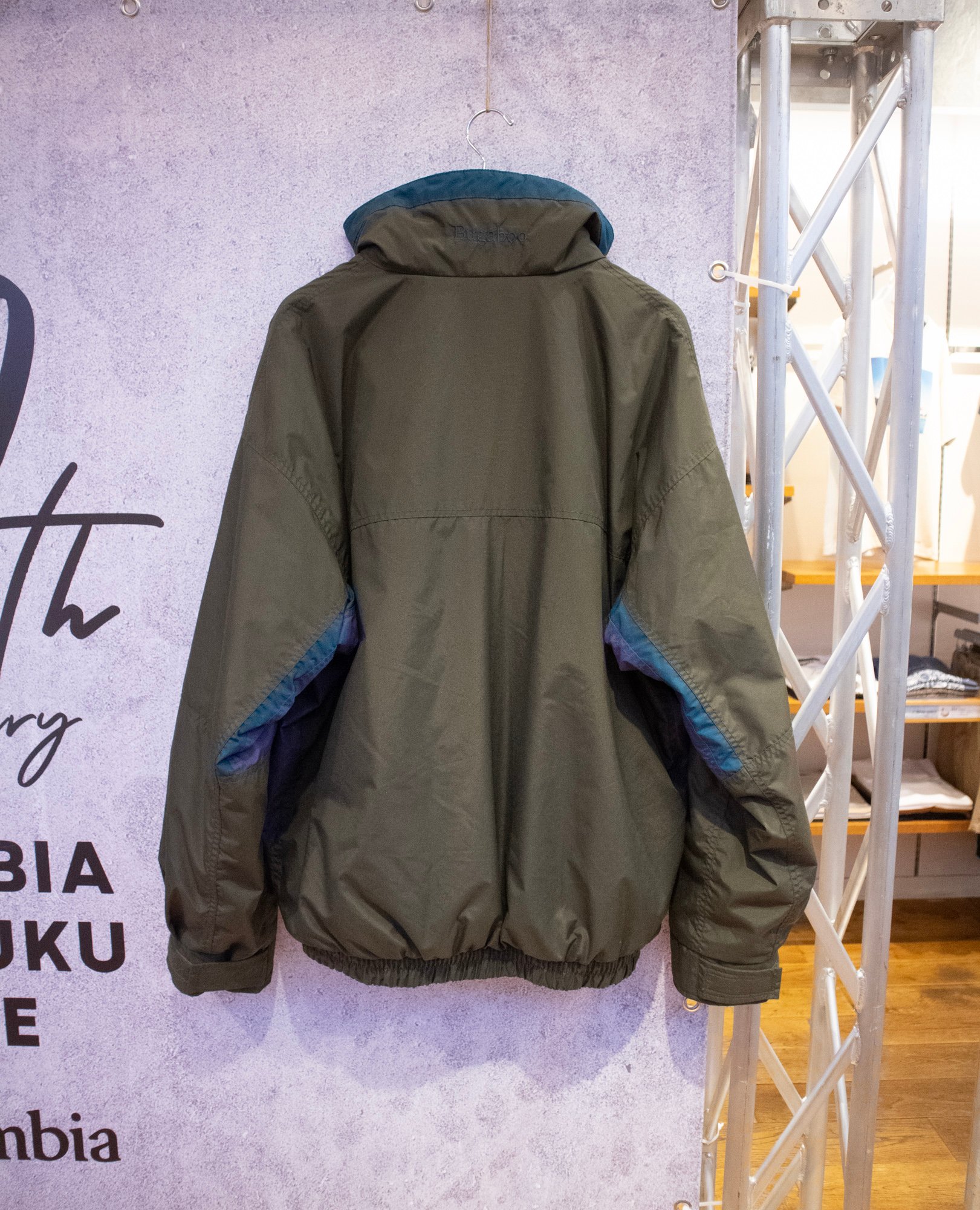 コロンビア原宿店10周年記念イベントで展示されたアーカイヴ