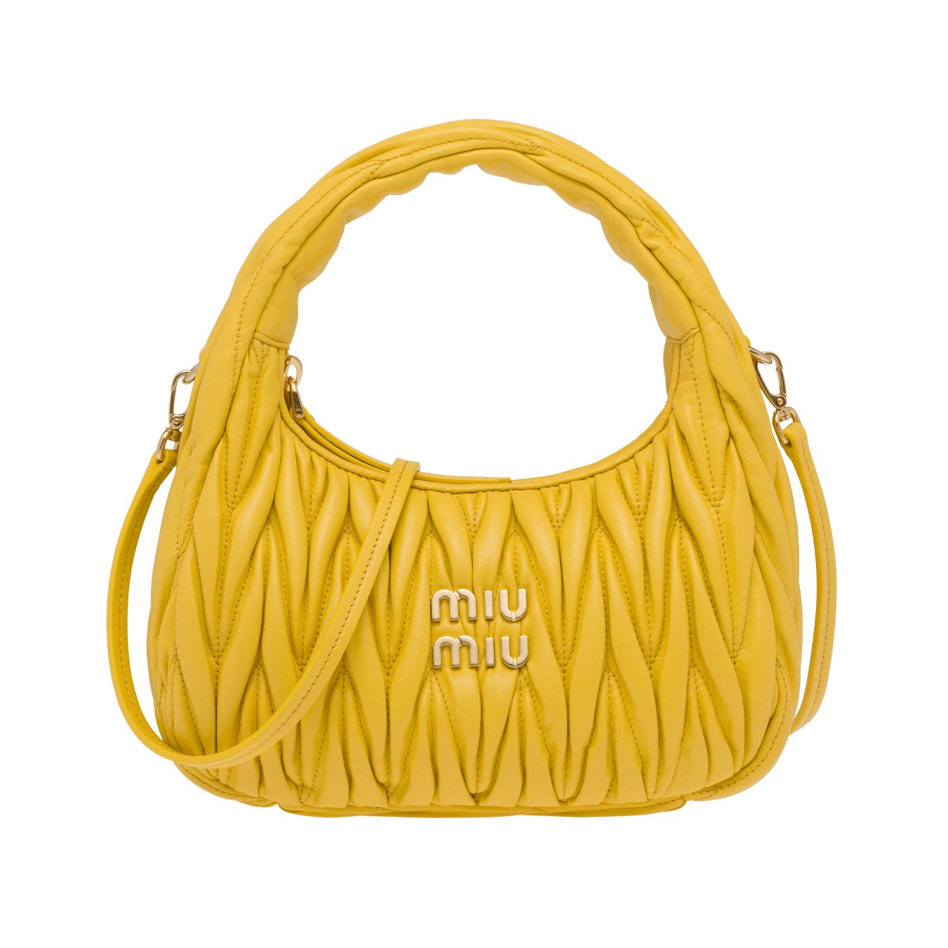 ミュウミュウ、マテラッセレザーの新アイコンバッグ「ミュウ