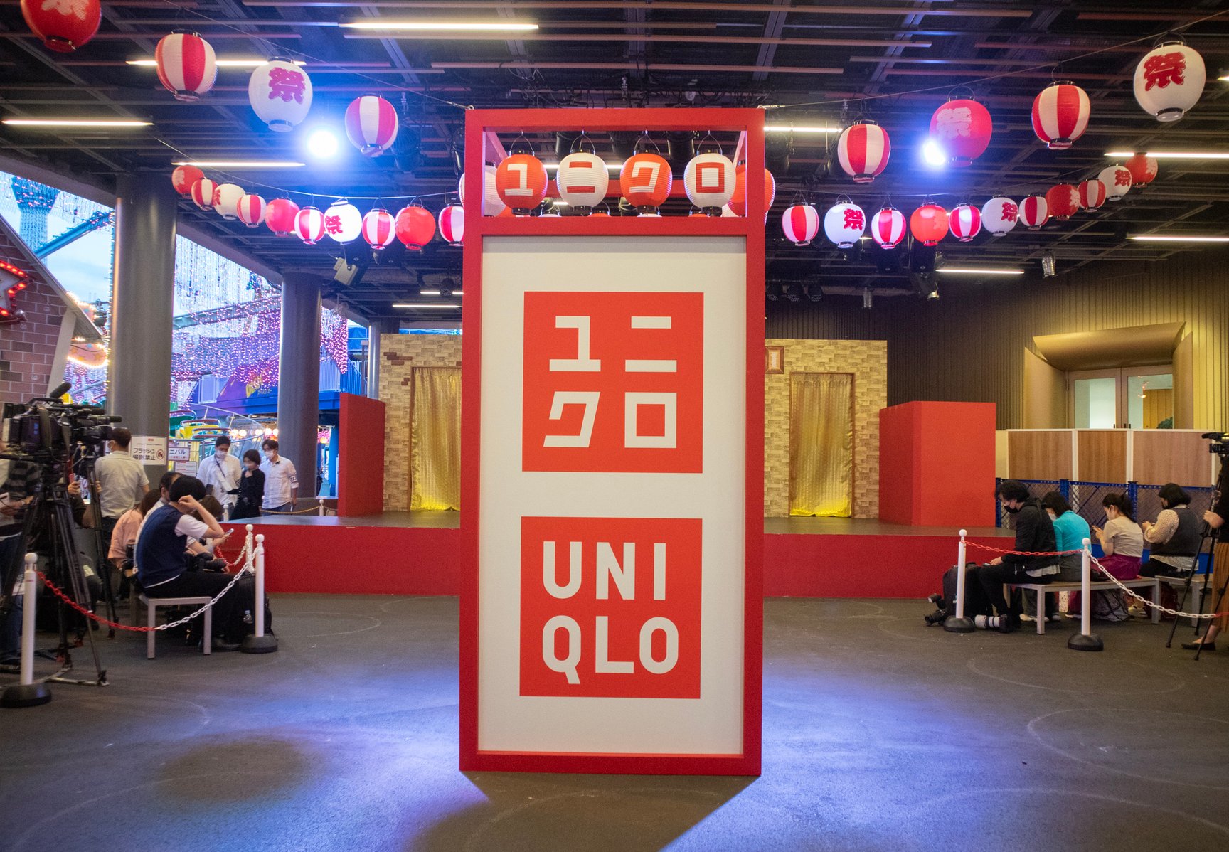 ユニクロが新井舞良らを起用し開催した納涼祭
