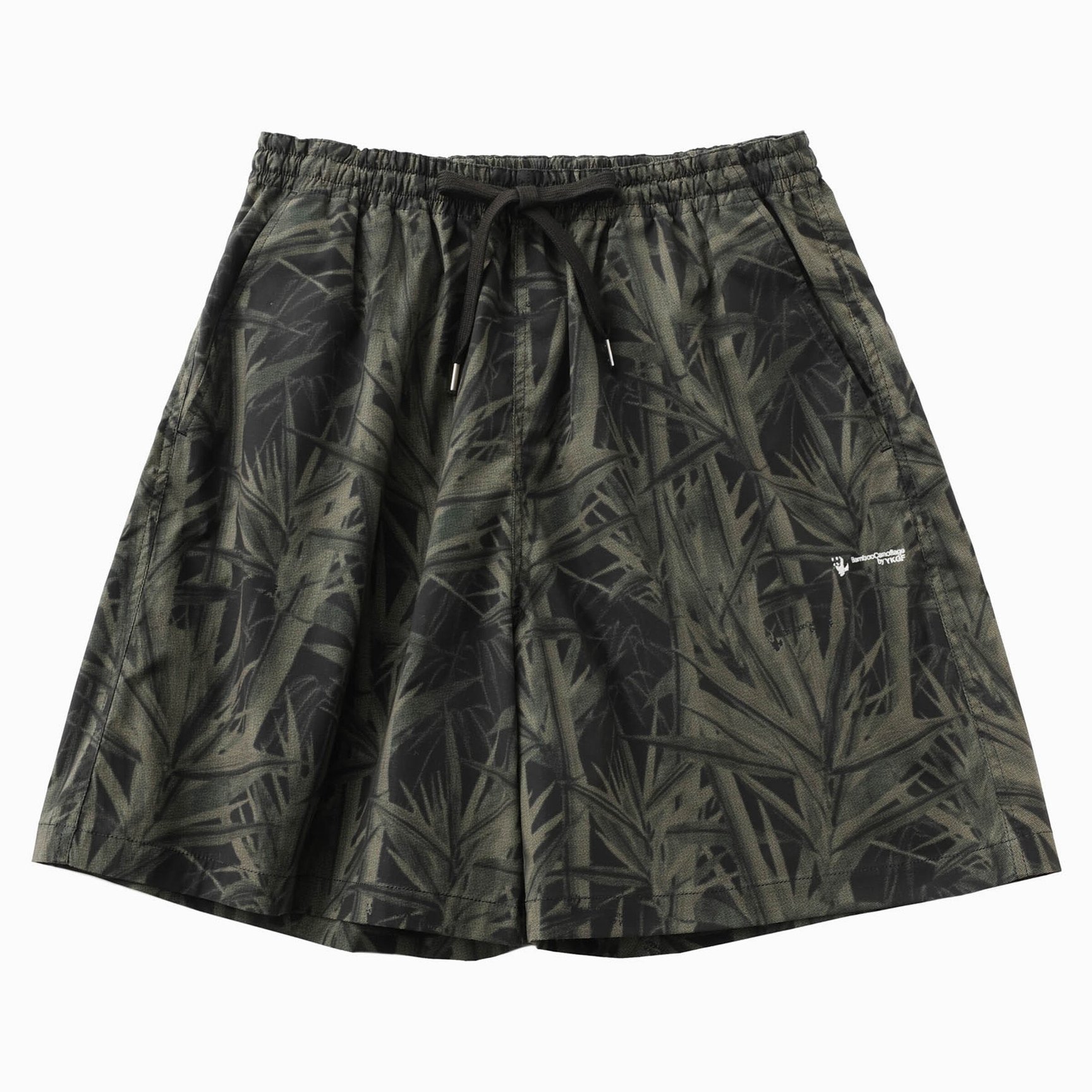 カーキのバンブーショーツ