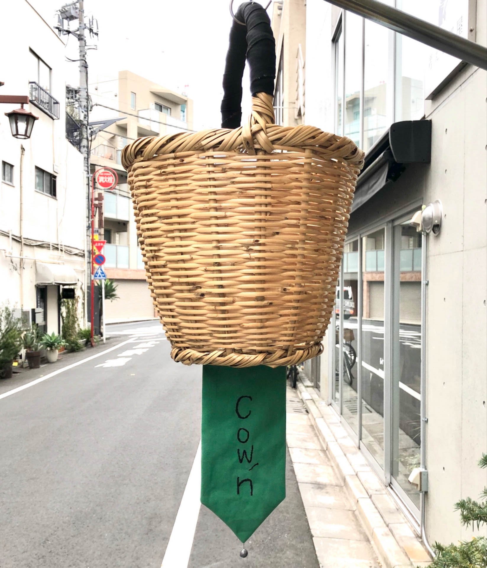 バスケットバッグのショップカウンのヴィジュアル
