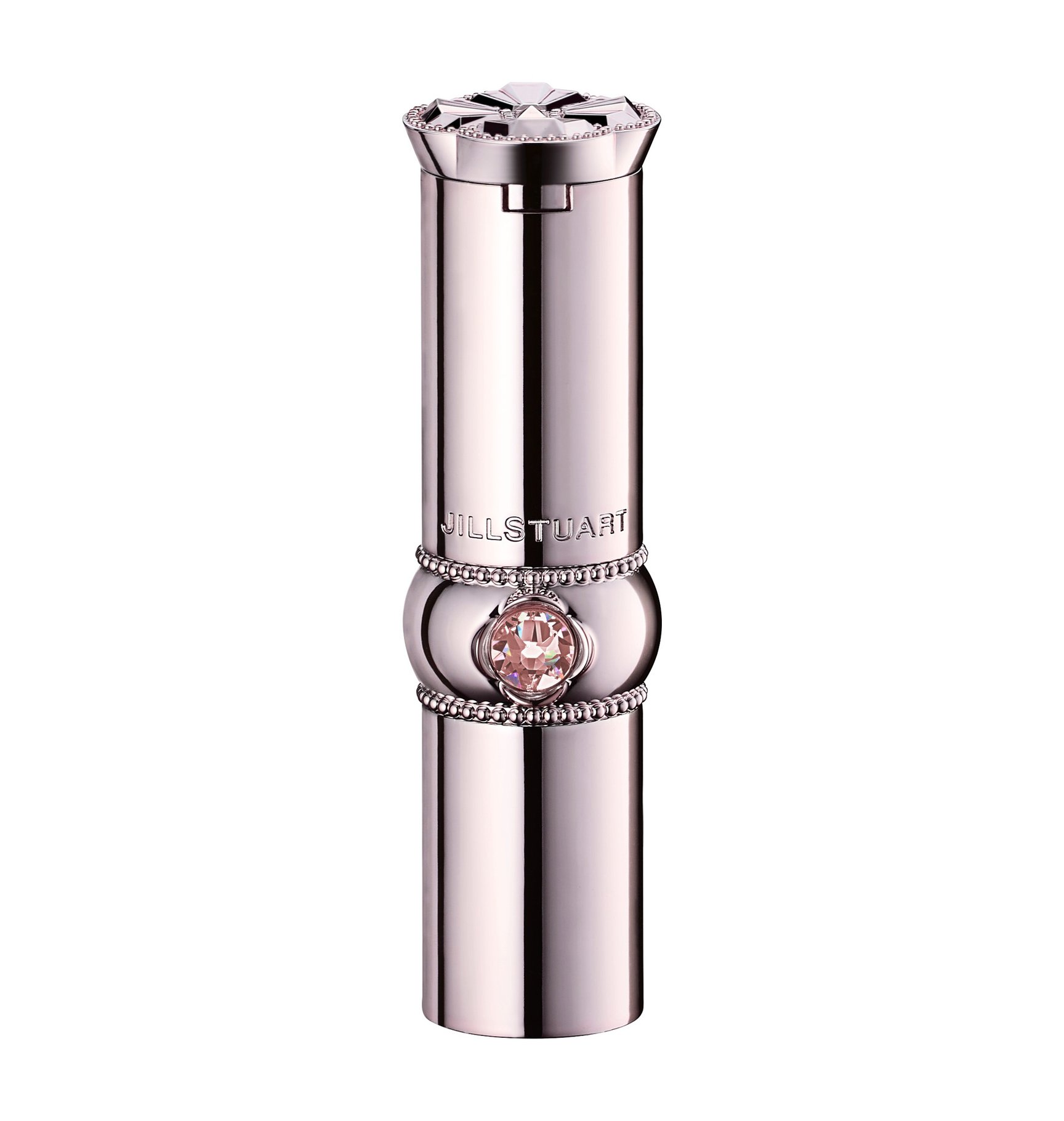 シルバーピンクのリップの容器