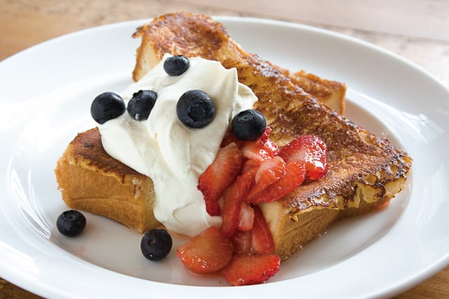 「Bubby's アークヒルズ」で提供しているフレンチトースト