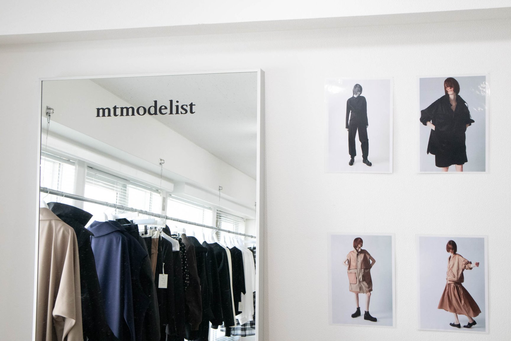 山谷政、佐々木幹子、田島香織の3人が手掛けるブランド「エムティーモデリスト」のデビューコレクション