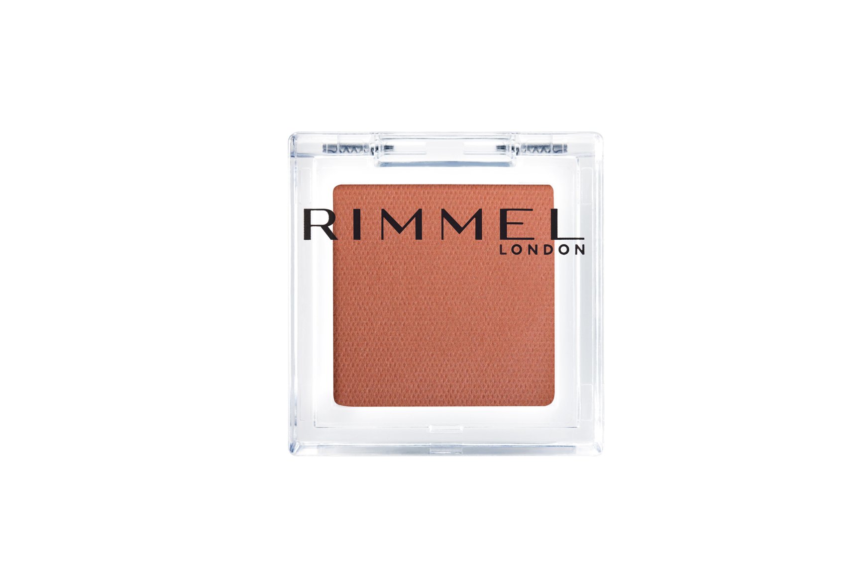 マットなオレンジブラウンのアイカラー