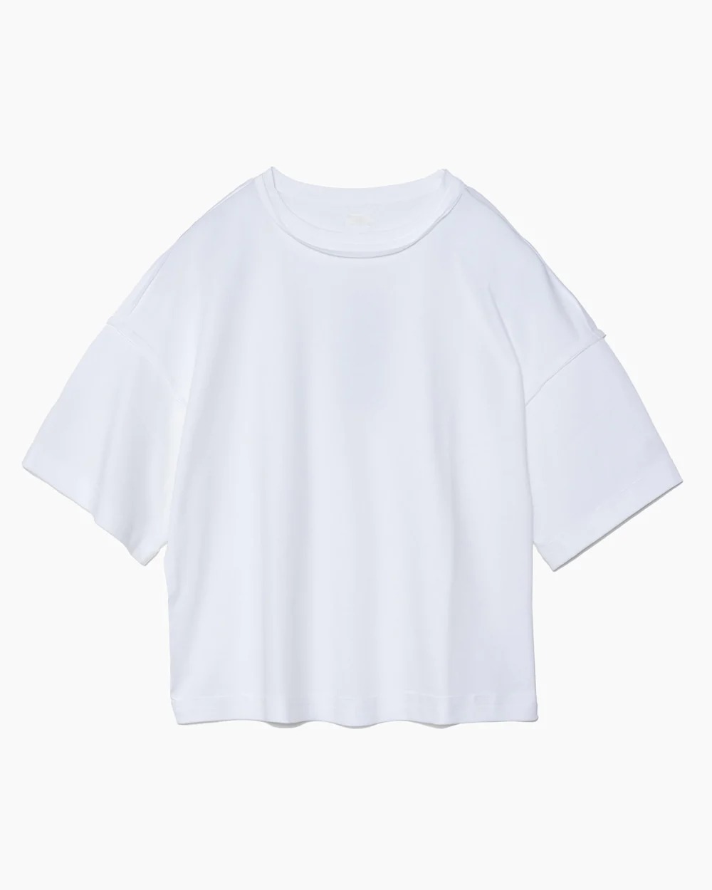 バスケットボールTシャツシルエットの白T