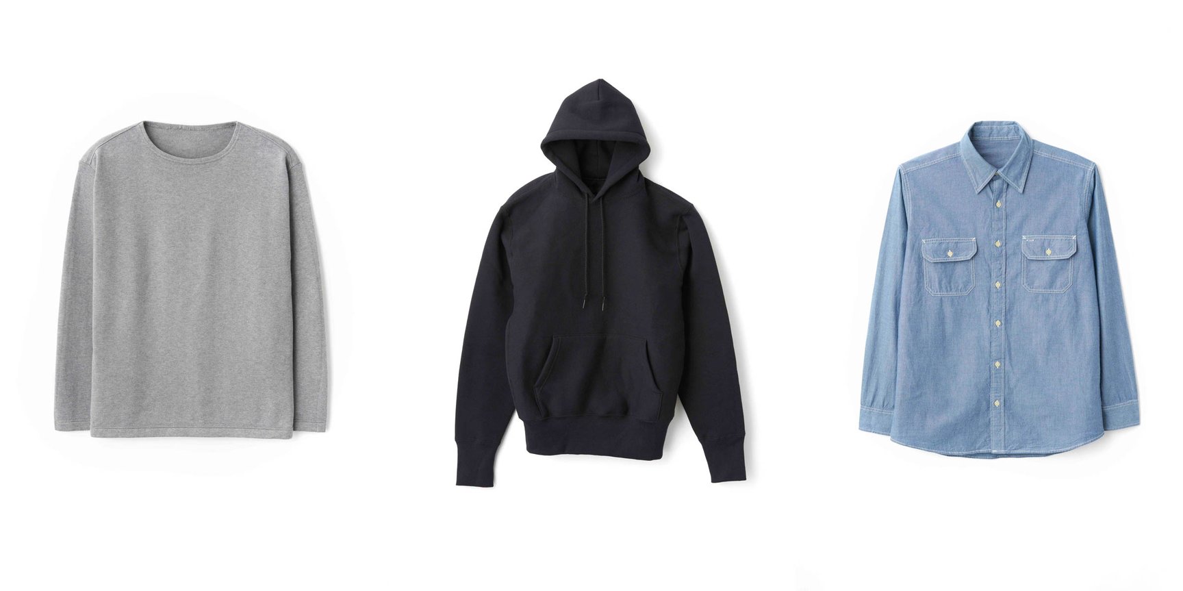 商品撮影用磁石式ハンガーの使用例