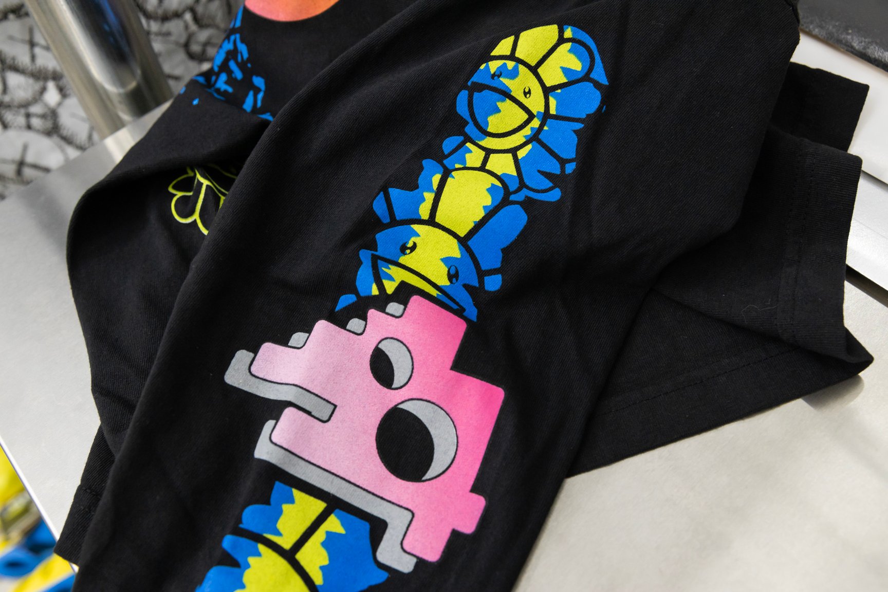 ルイス・ハミルトン×村上隆 ロングスリーブTシャツ 寄り画像