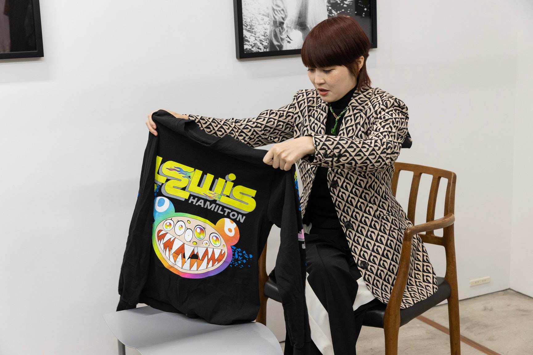 ルイス・ハミルトン×村上隆 ロングスリーブTシャツについて語る大平