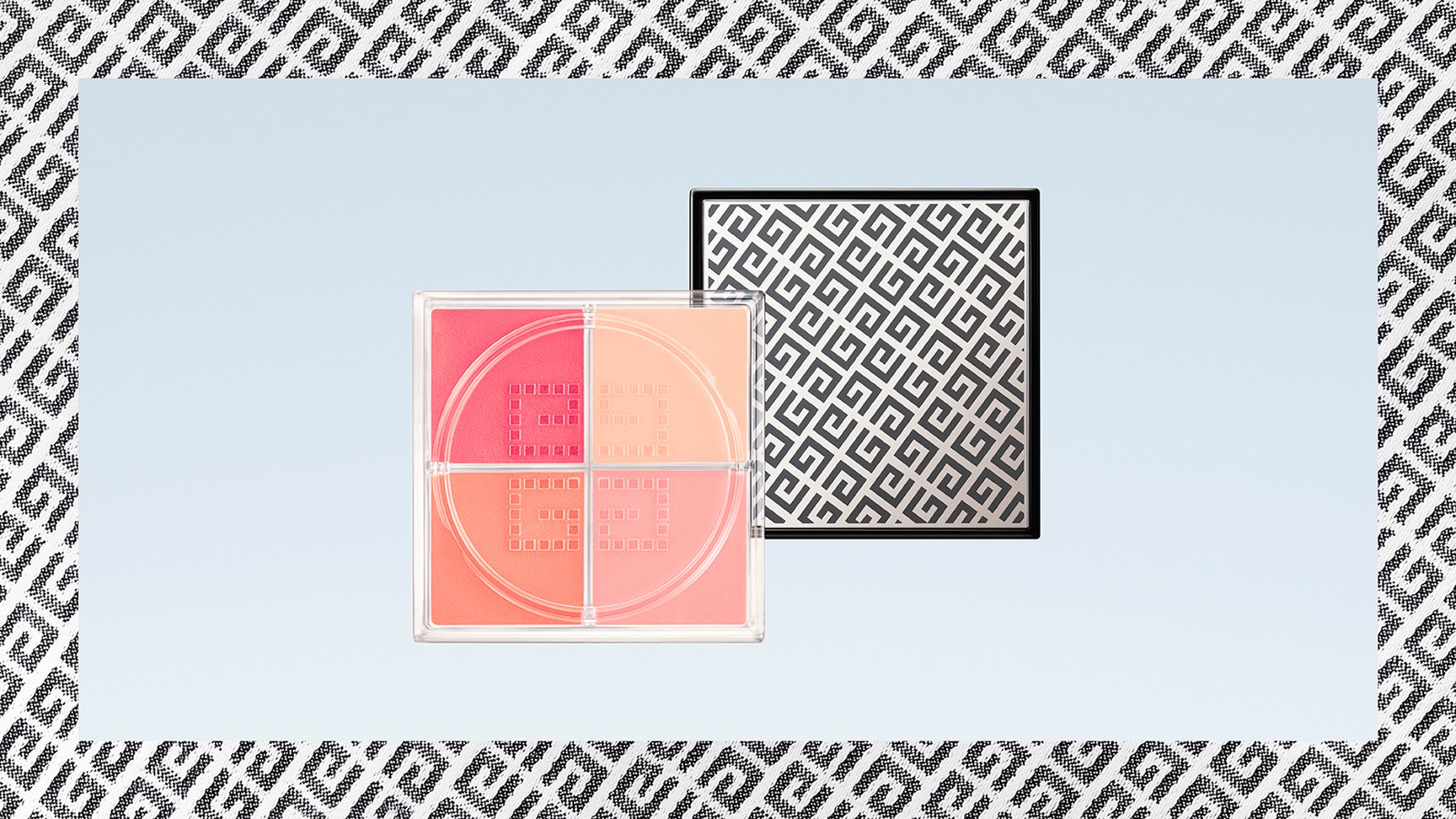 ローズ系カラーのチーク