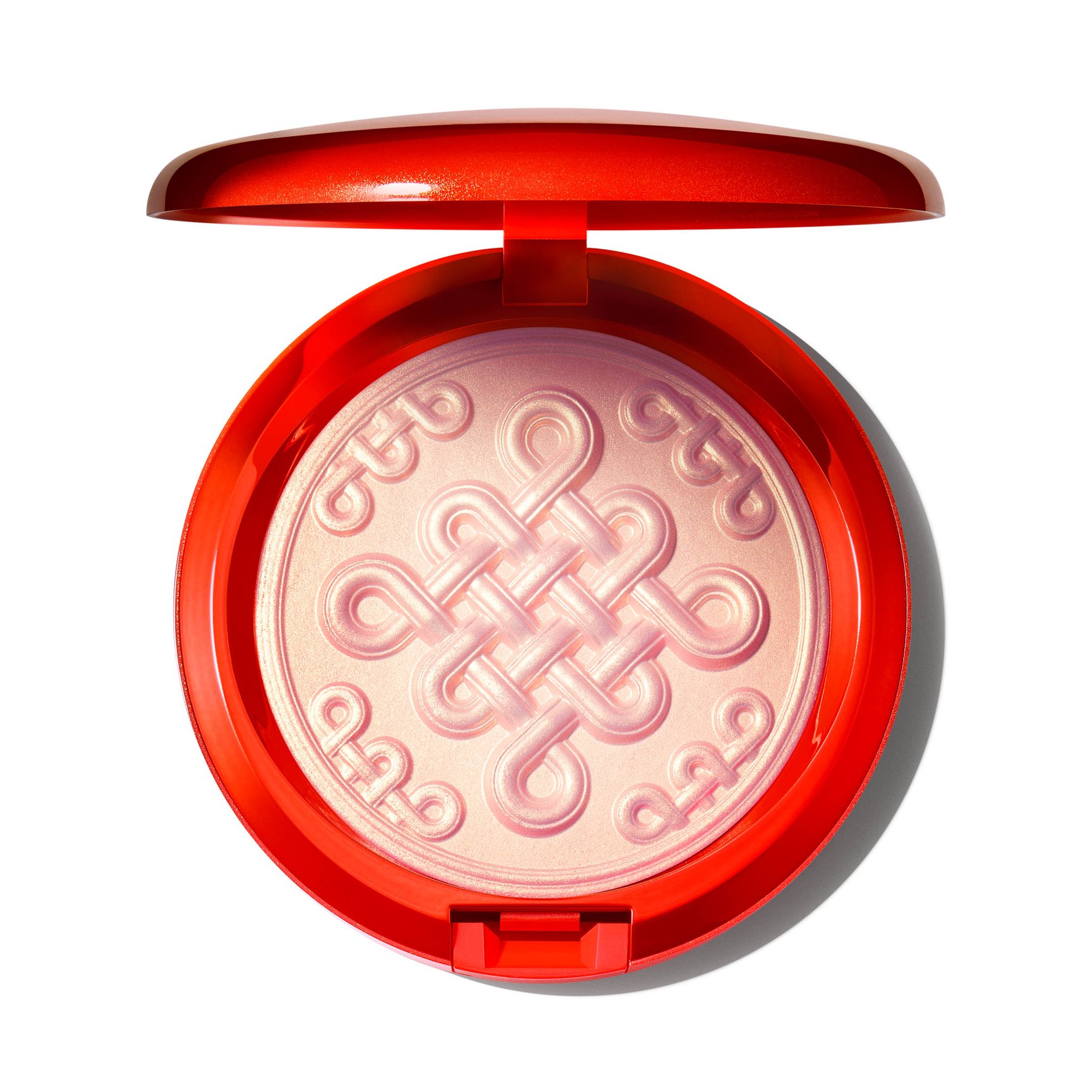 赤いパッケージのフェイスパウダー