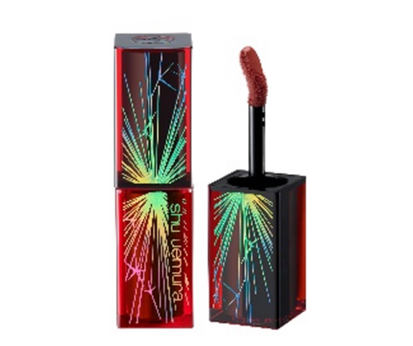 花火のイメージがプリントされたリップ