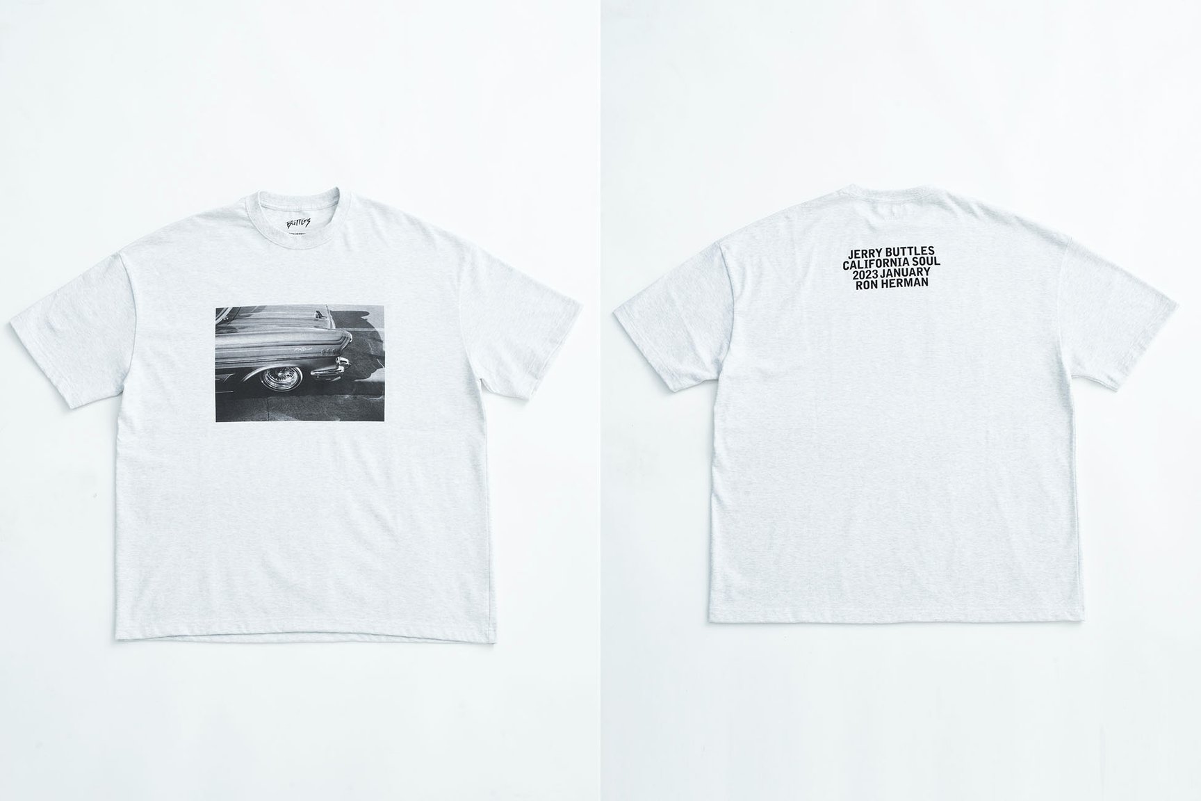 Tシャツのフロントとバックのデザイン