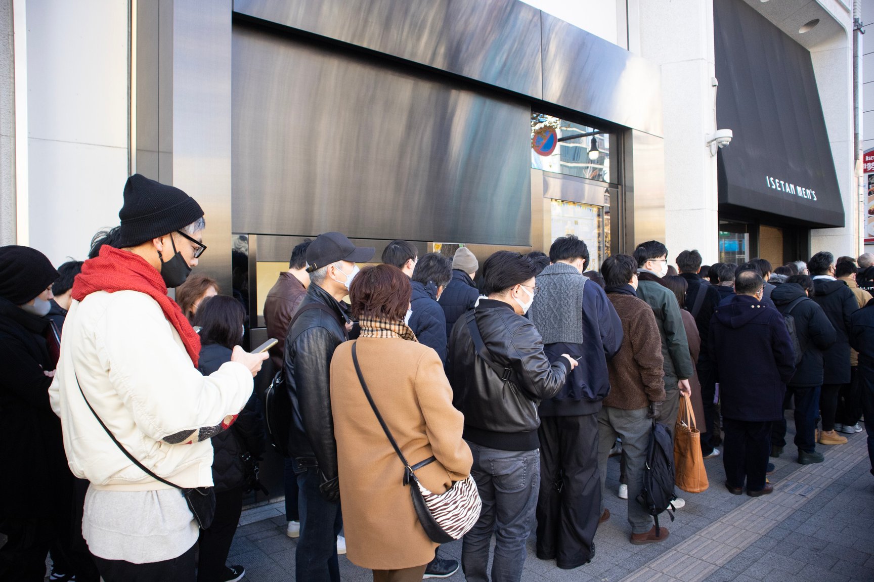 伊勢丹新宿本店 2023年初売りの様子