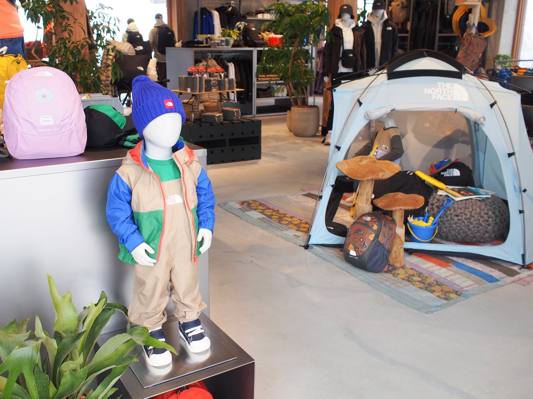 ザ?ノース?フェイスが「Fビレッジ」内にオープンする新店舗「THE NORTH FACE F VILLAGE」