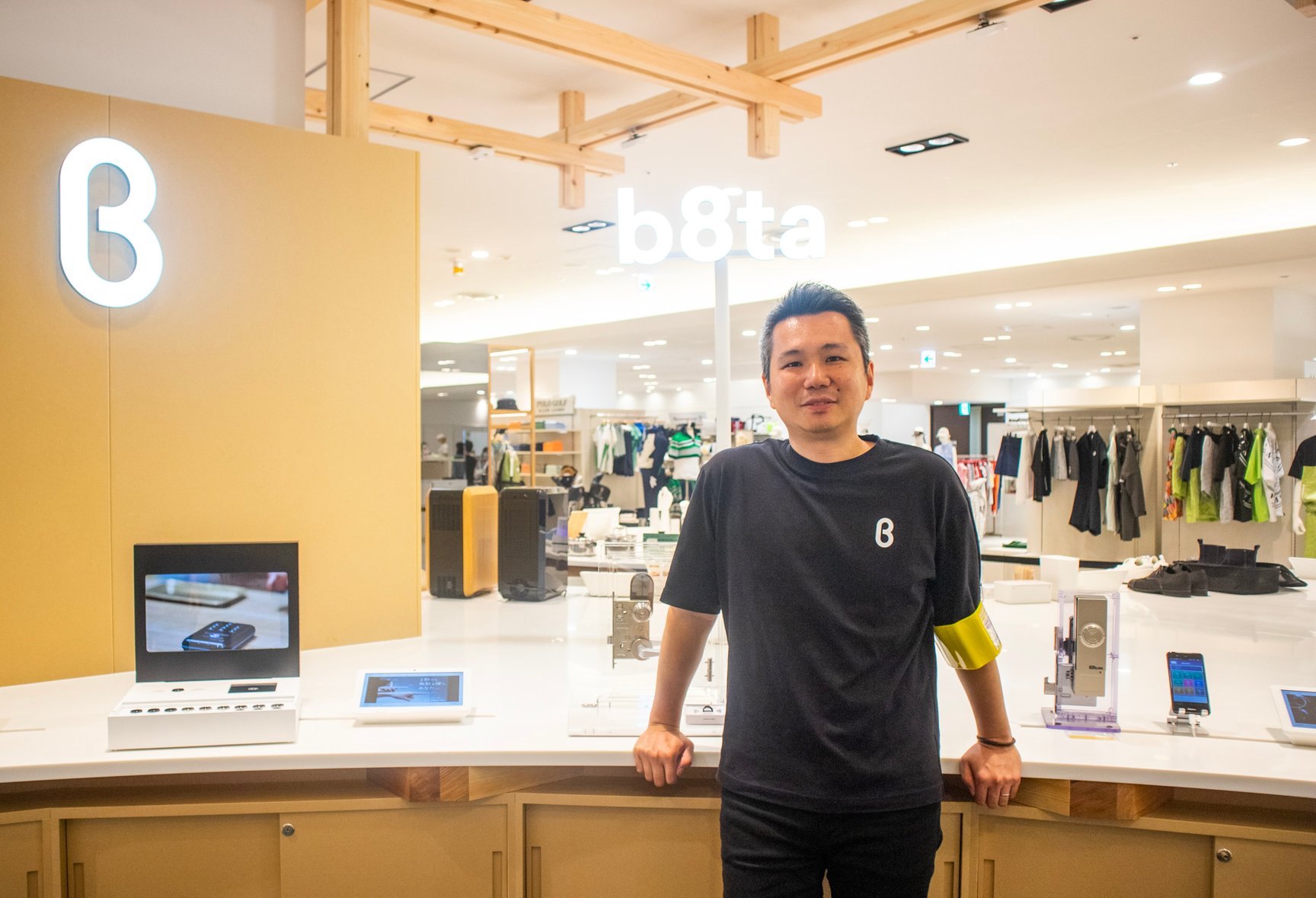 ベータが阪急うめだ本店8階「グリーンエイジ」内に出店した新店舗