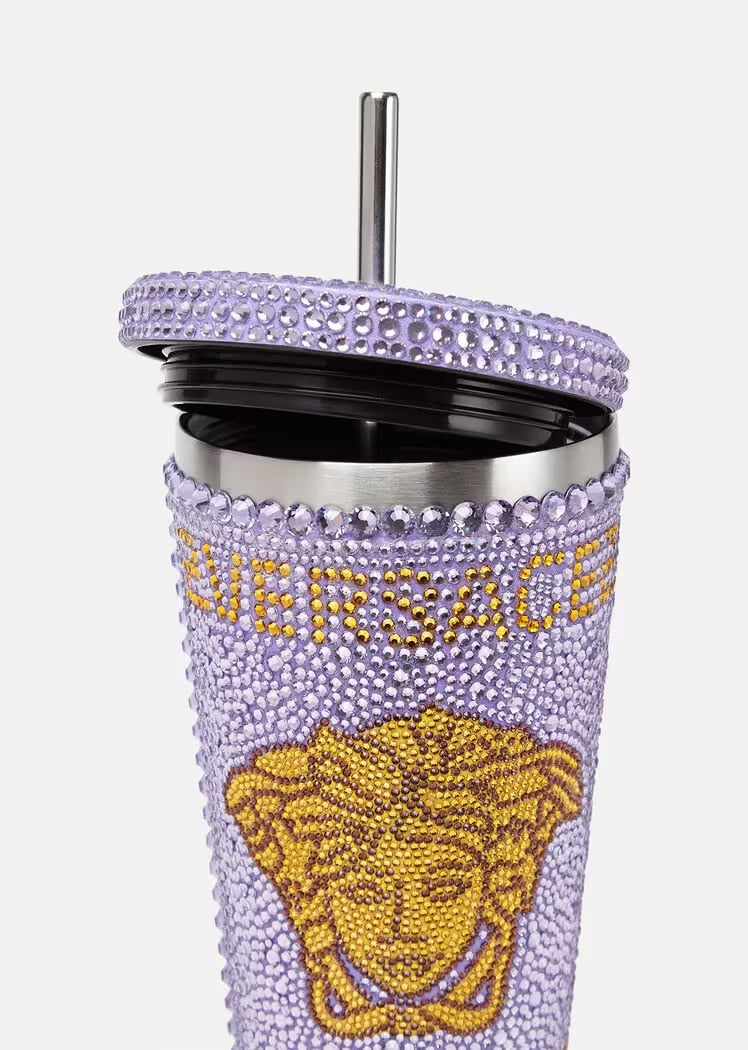 クリスタル メドゥーサ トラベル カップ（Φ10cm H21.5cm）12万8700円