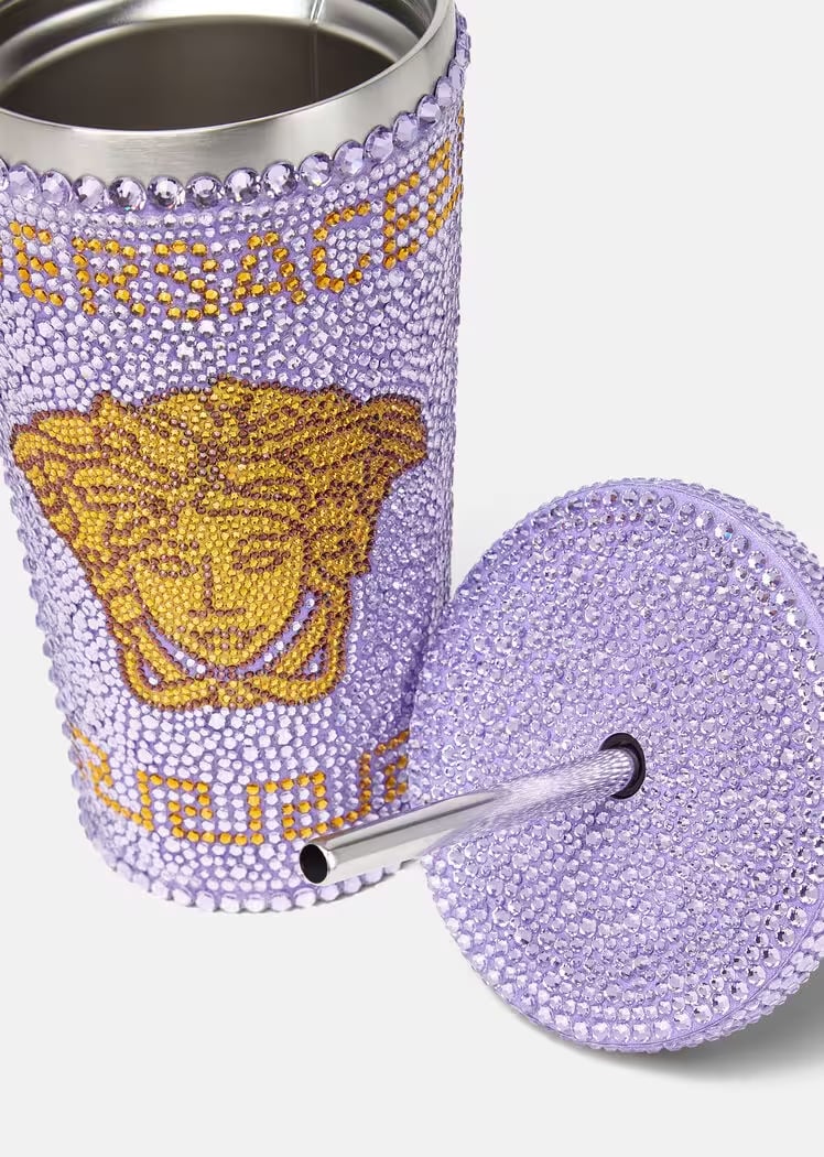 クリスタル メドゥーサ トラベル カップ（Φ10cm H21.5cm）12万8700円