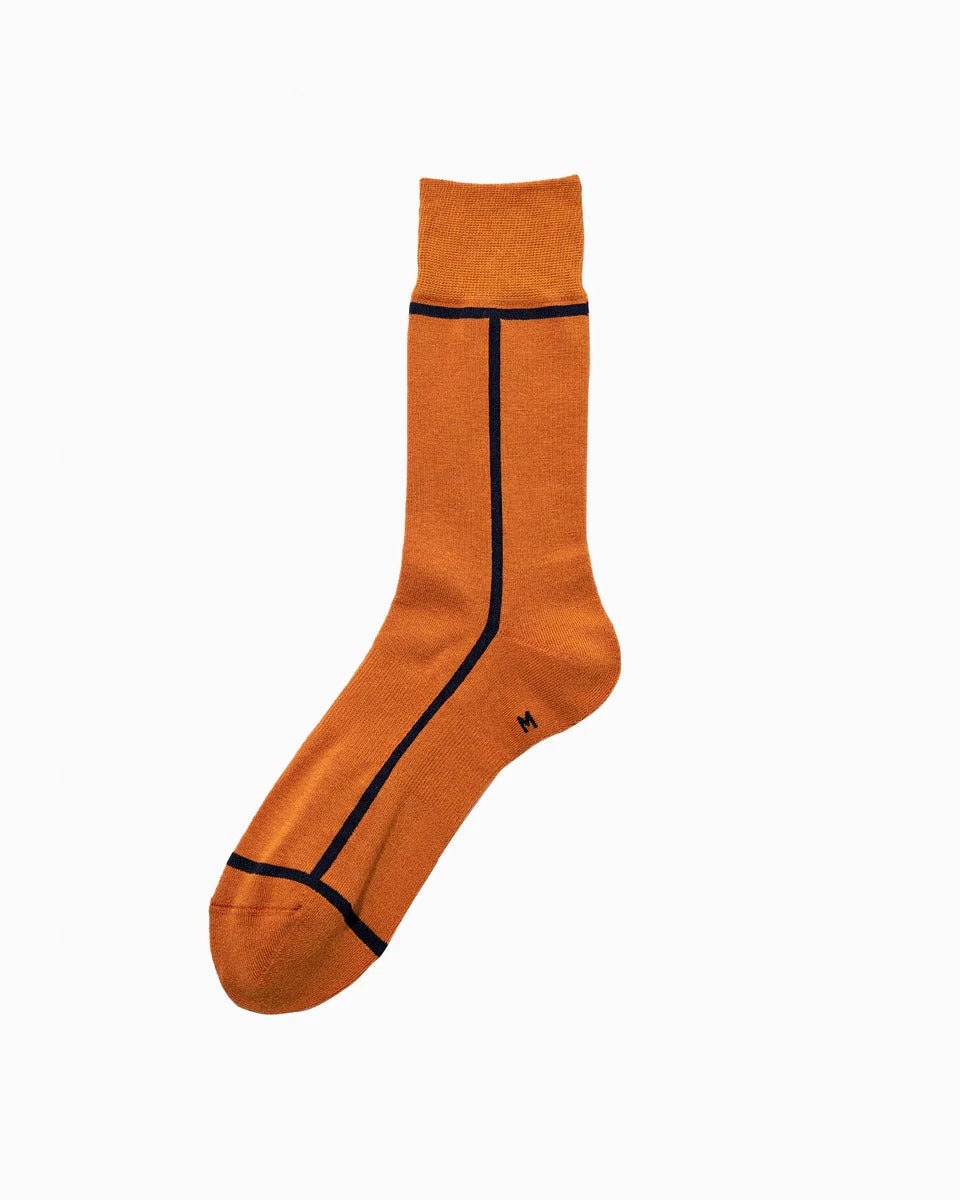 オレンジのソックス