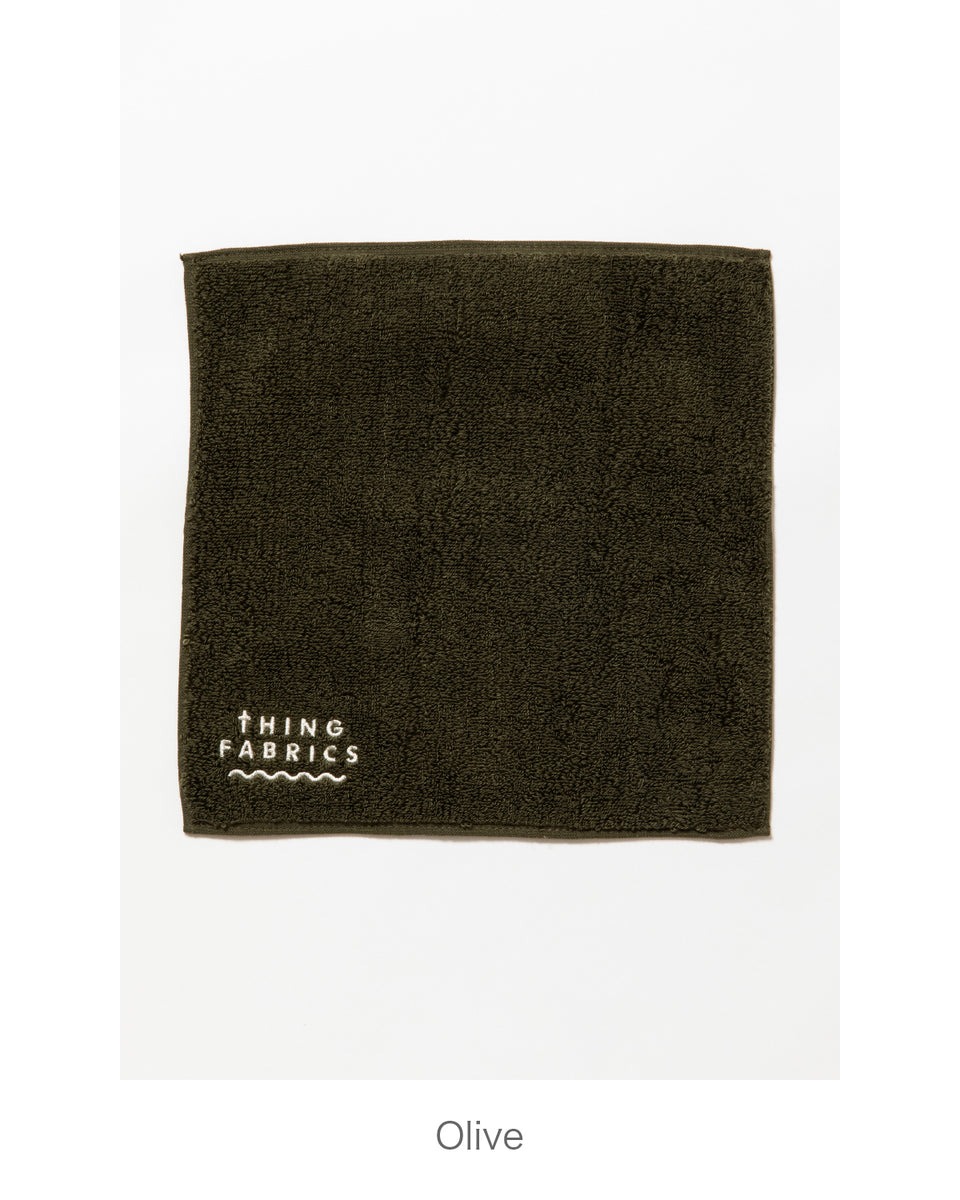 オリーブのハンドタオル