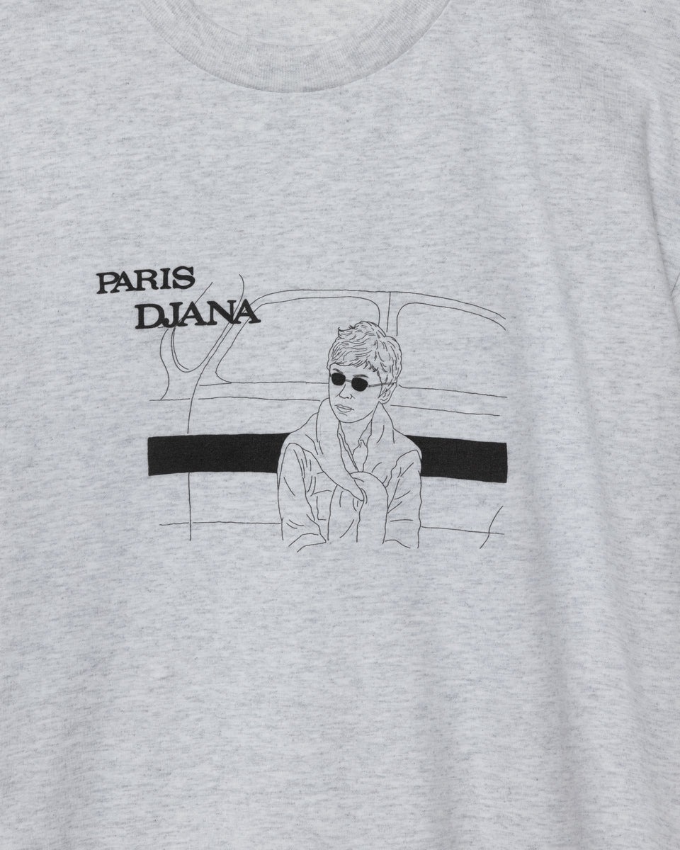 サンセサンセのグレーのTシャツ