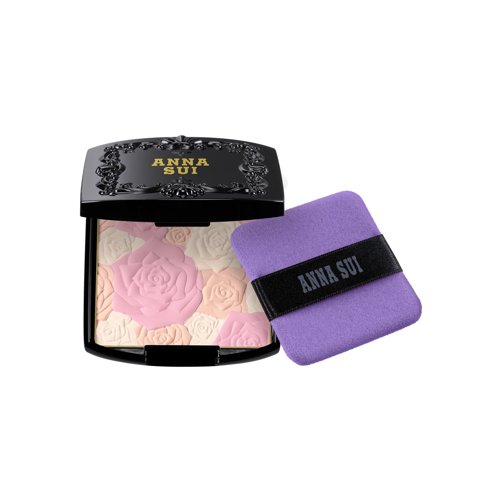 ピンクカラーのプレスドパウダー