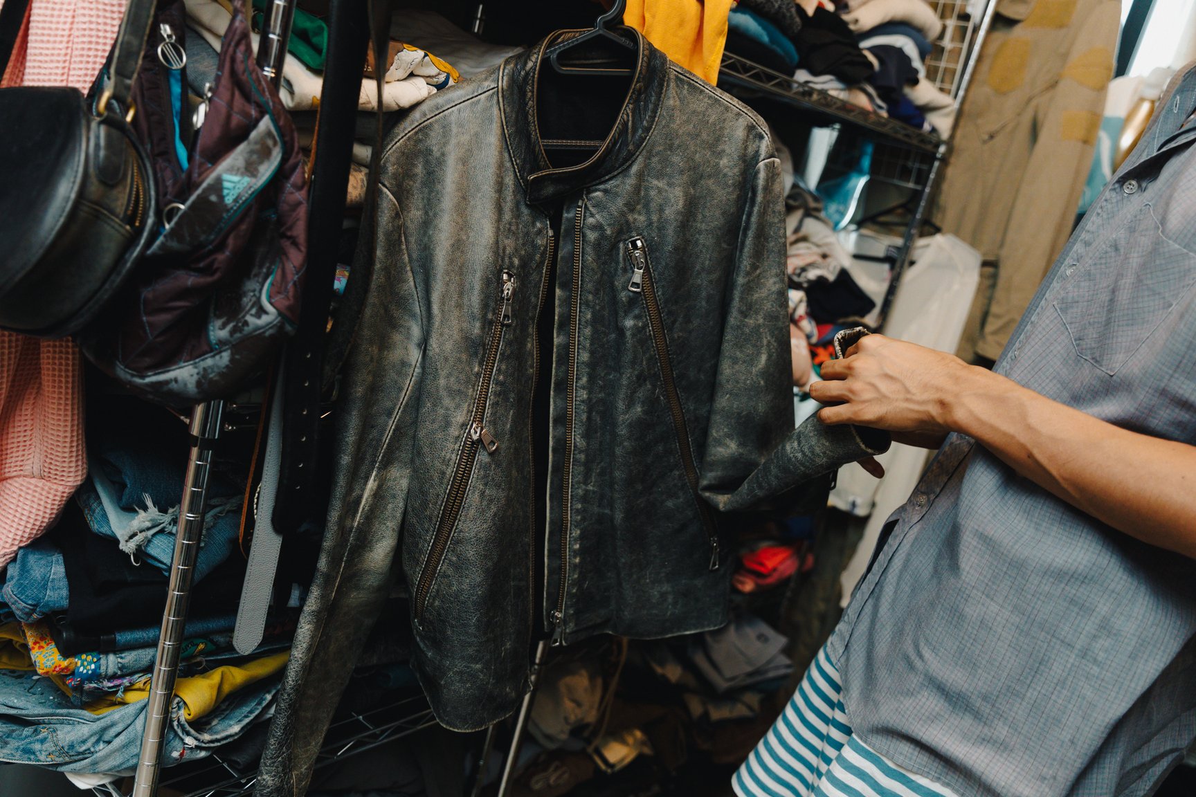 2002年秋冬コレクション ハの字ライダース