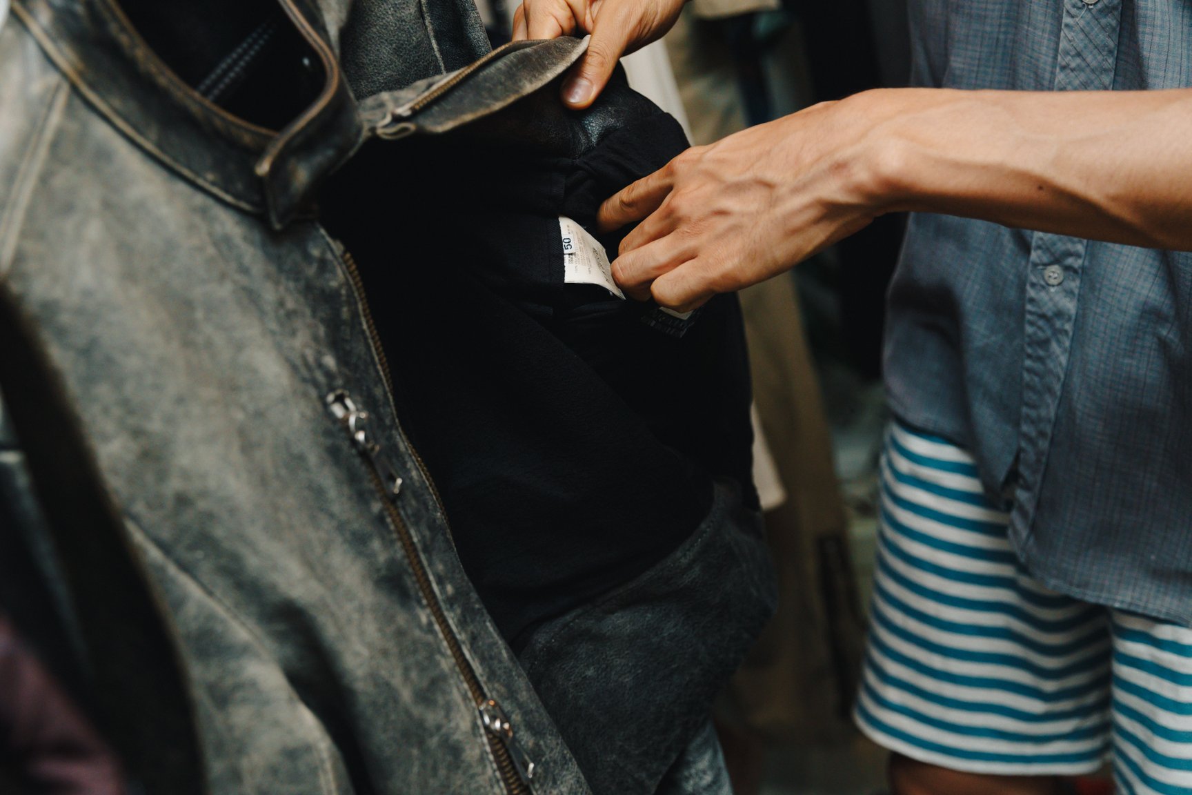 2002年秋冬コレクション ハの字ライダース