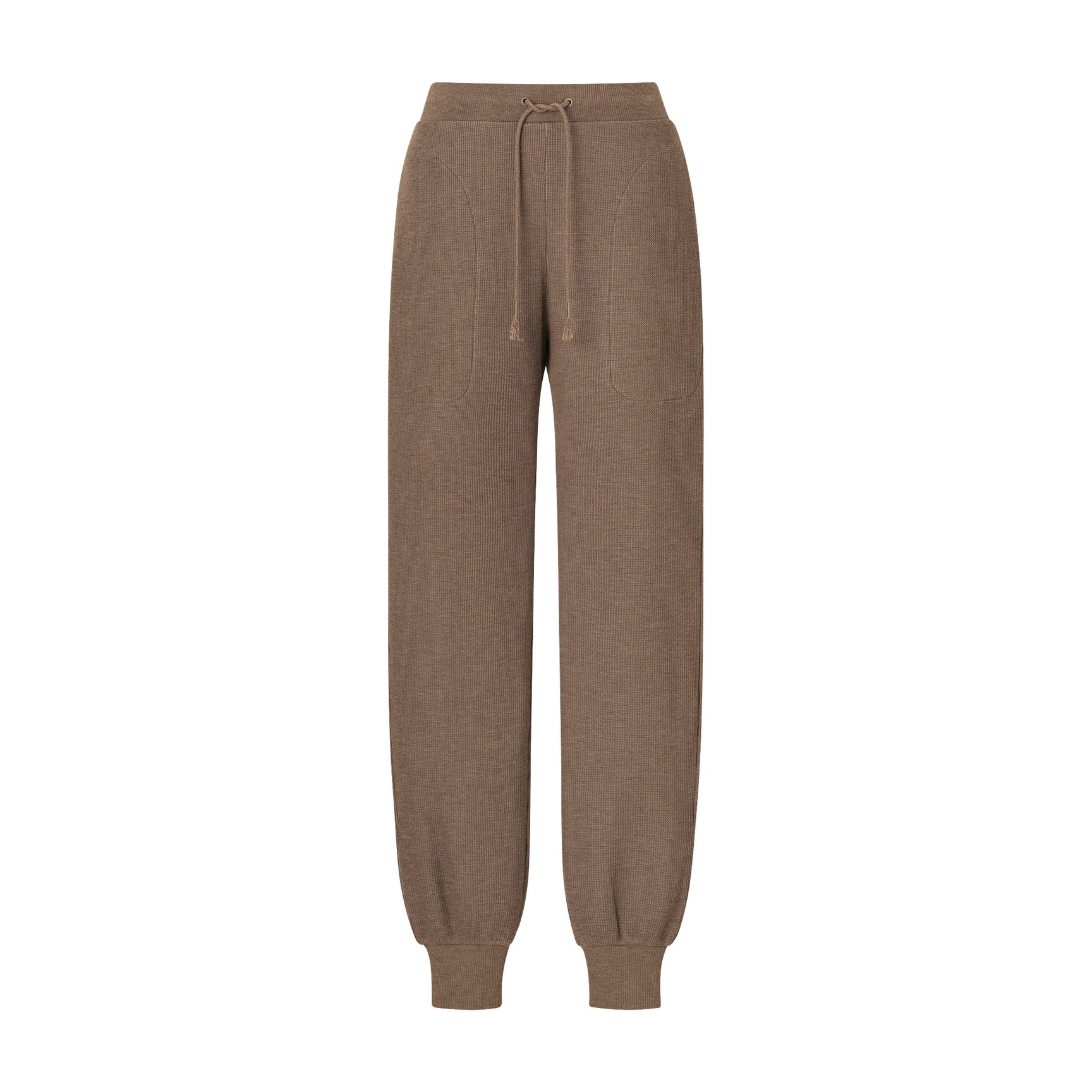 ヒートテックウールブレンドワッフルパンツ（極暖）