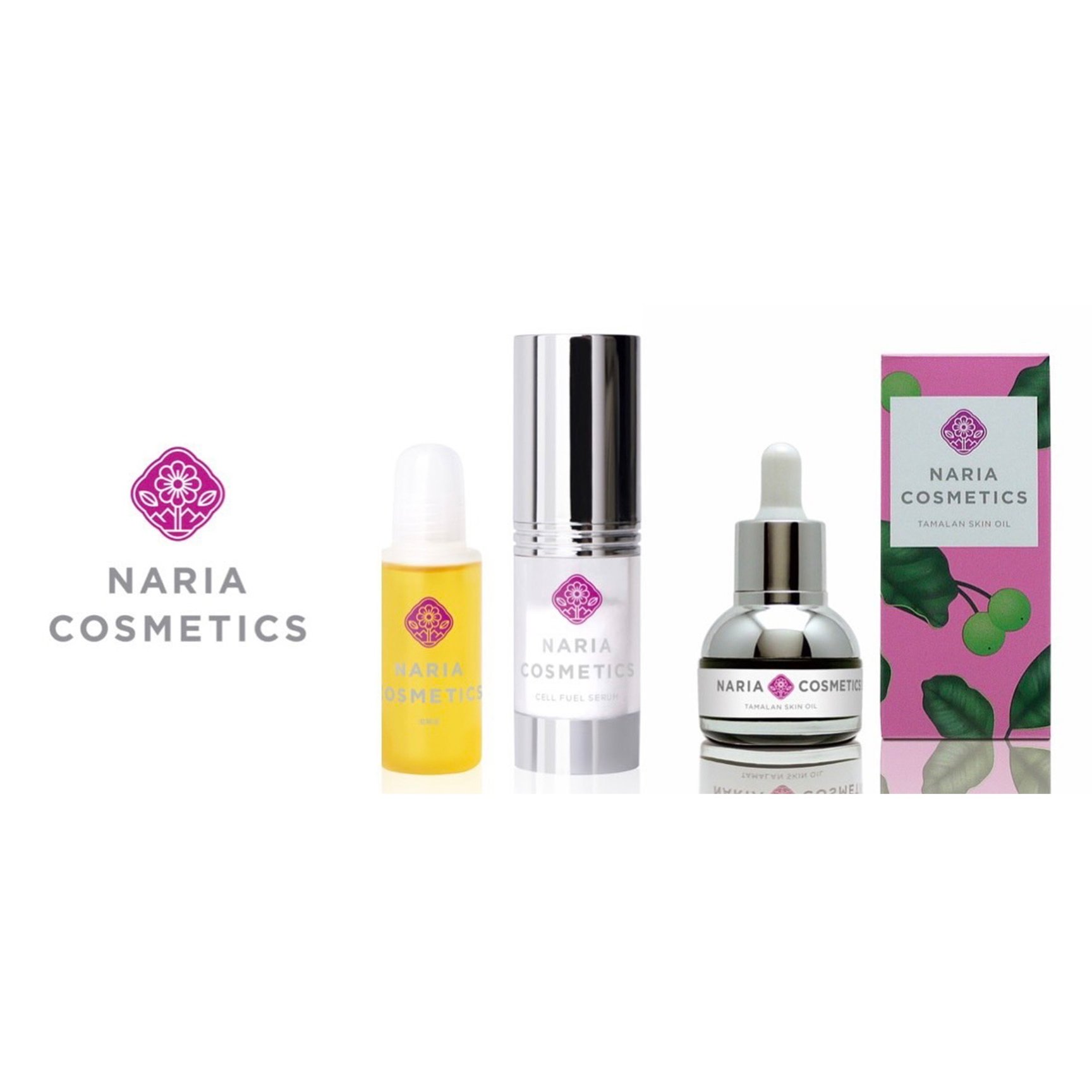 美容液と美容オイルが並ぶ写真