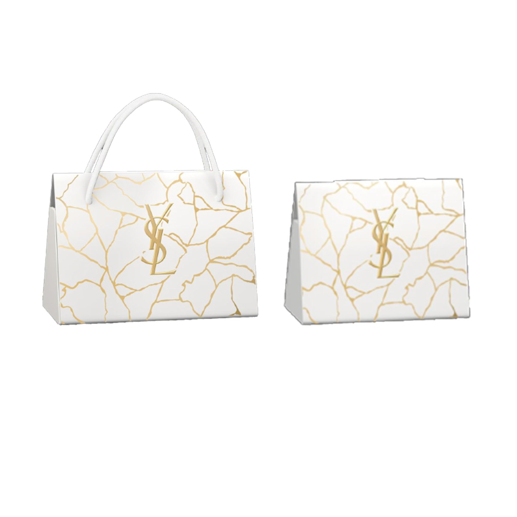 白のボックスが2つならぶ写真