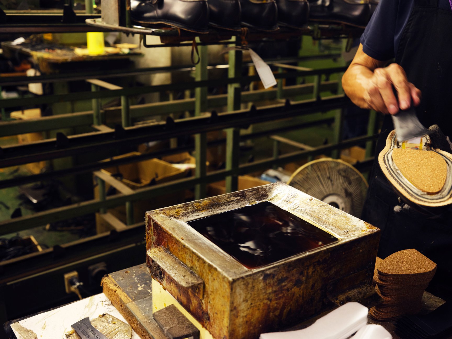 革靴の製作過程