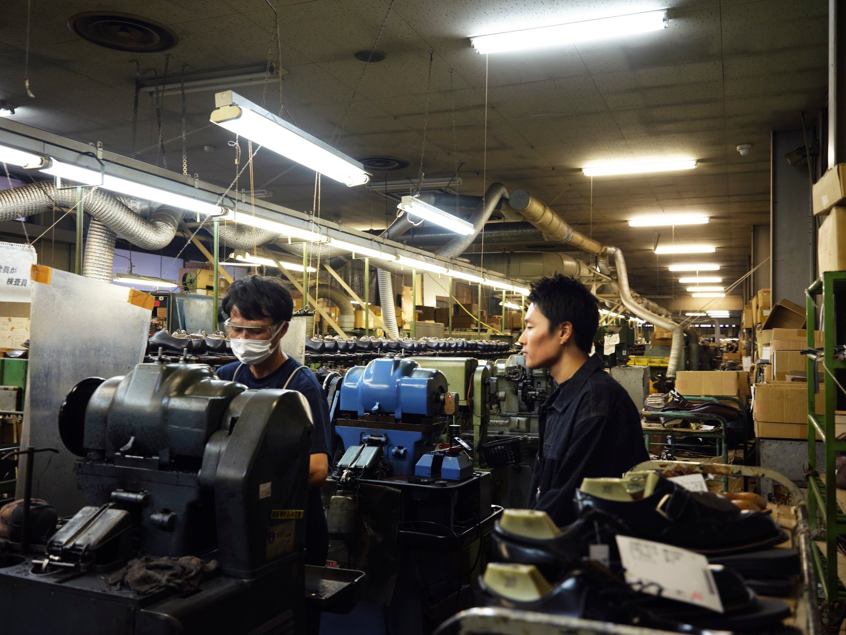 革靴の製作過程