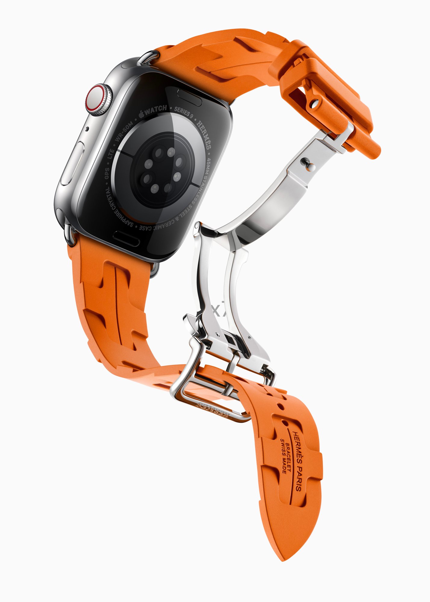 アップルウォッチ エルメスがレザーの使用を取りやめ、コットンやゴムなどを用いた新作4型を発表