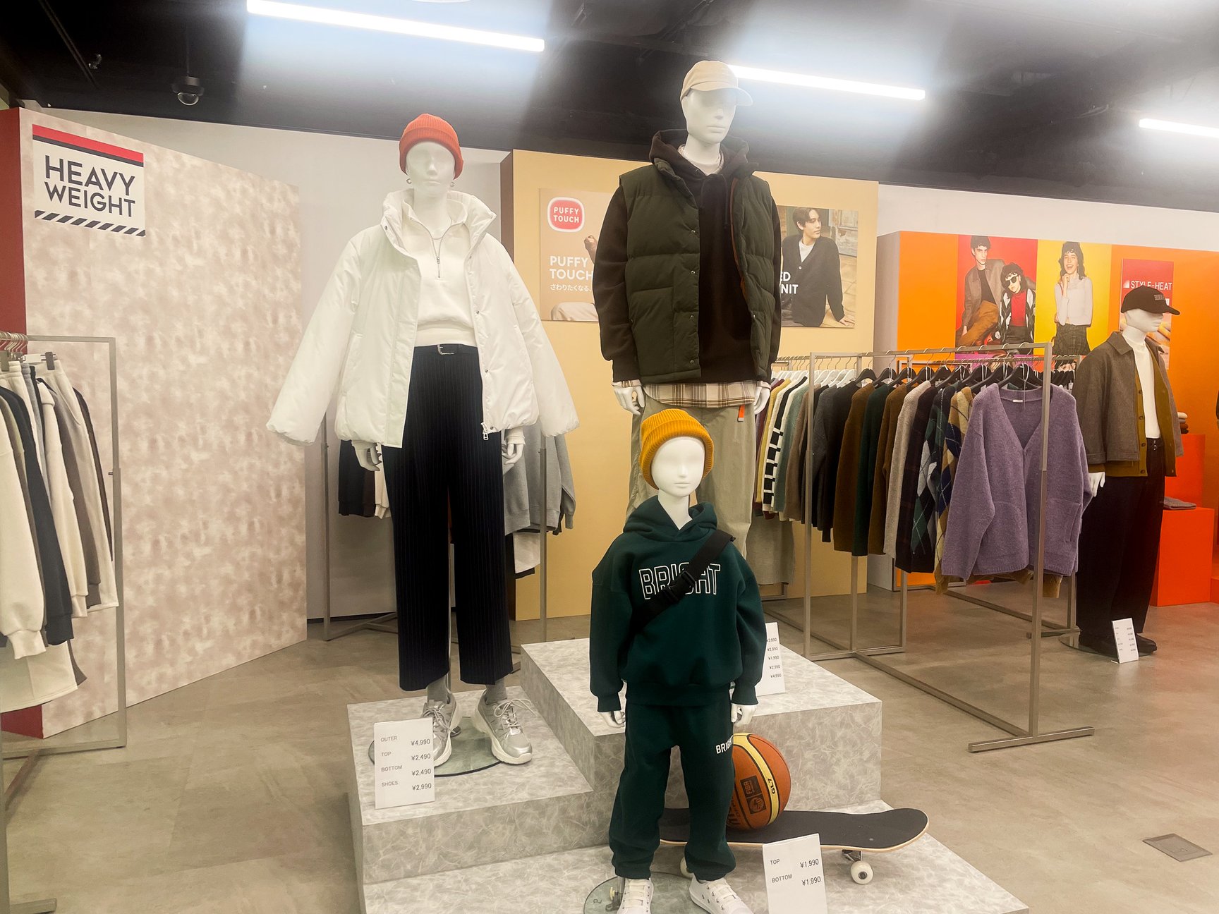 展示会のマネキン