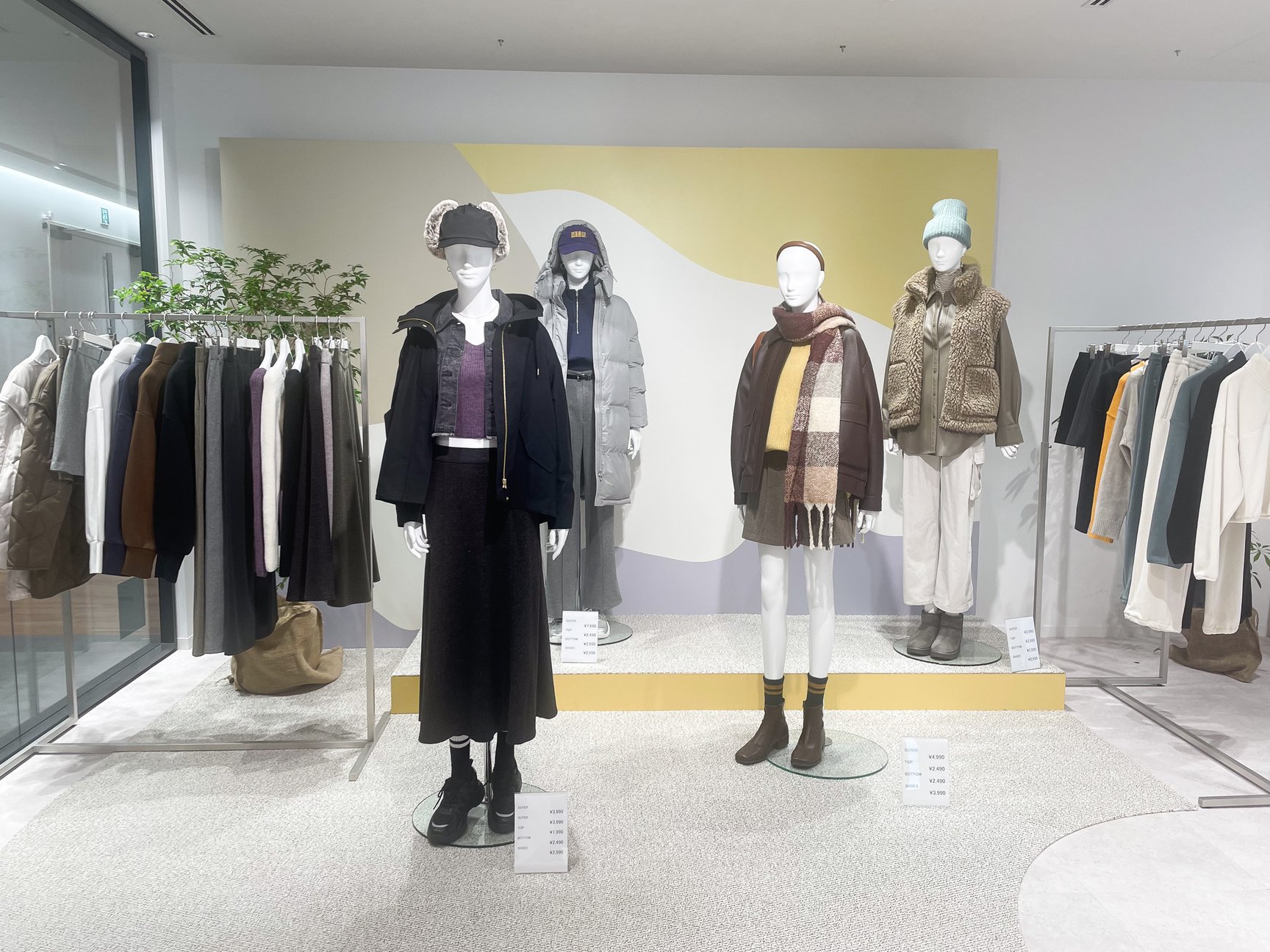 展示会のマネキン