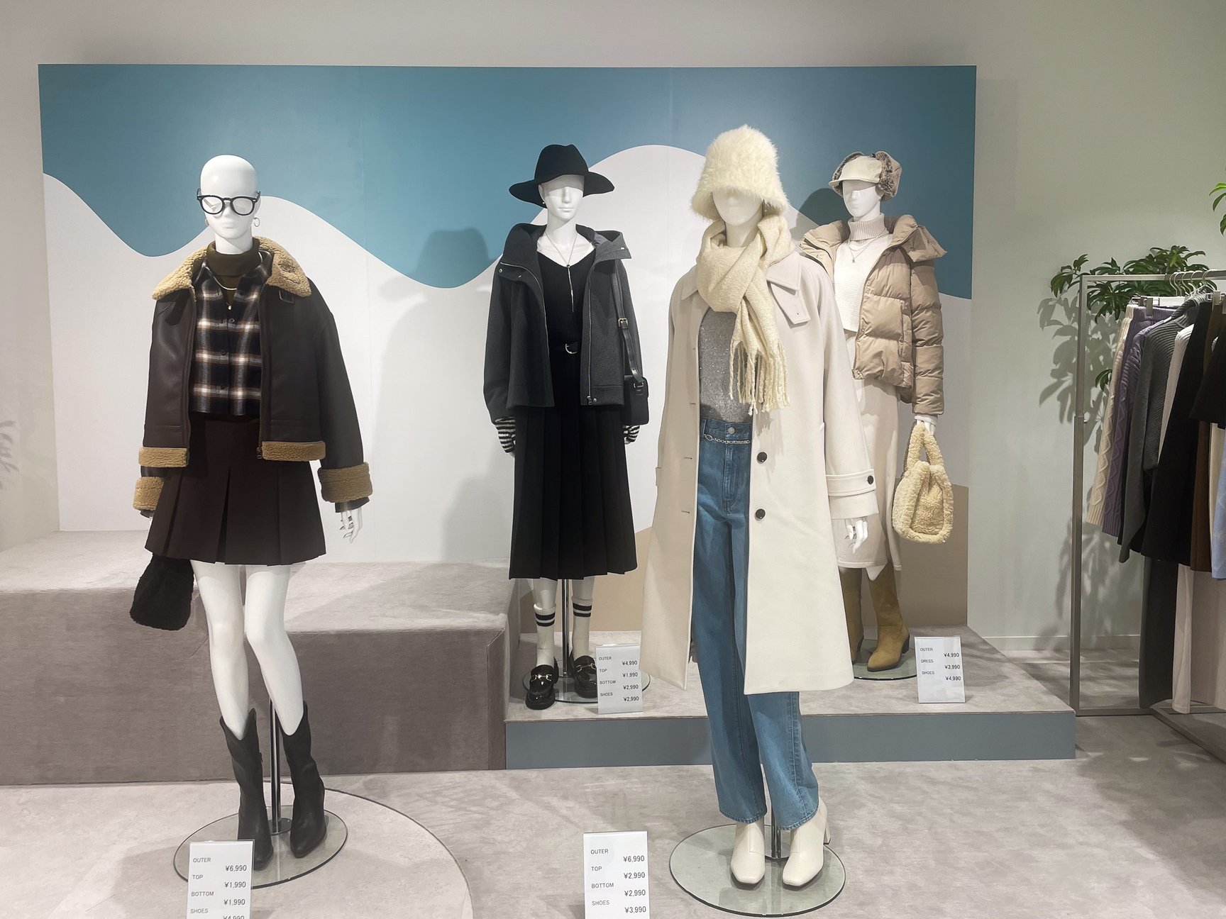 展示会のマネキン