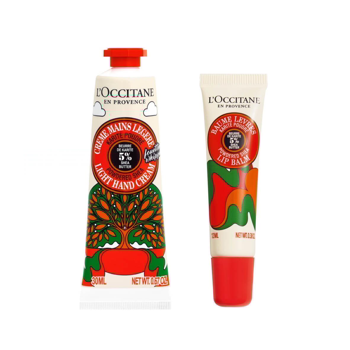 ハンドクリーム&リップバーム