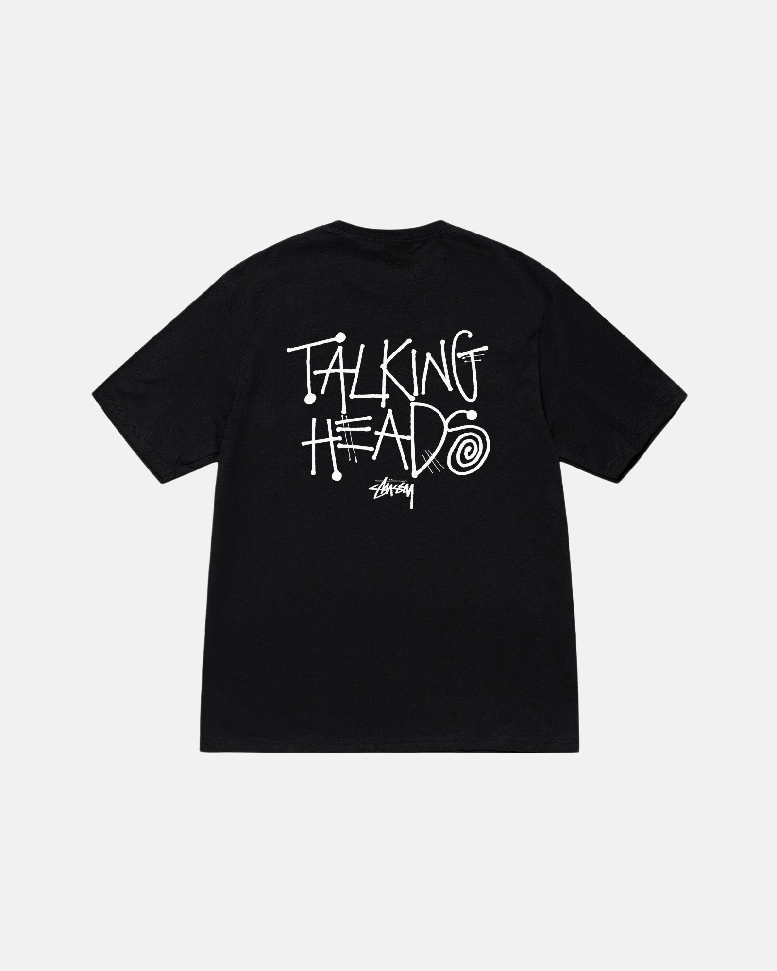 Stussy Talking Heads Tシャツ Sサイズ ブラック ステューシーがトーキング・ヘッズとコラボ 2種類のTシャツを発売