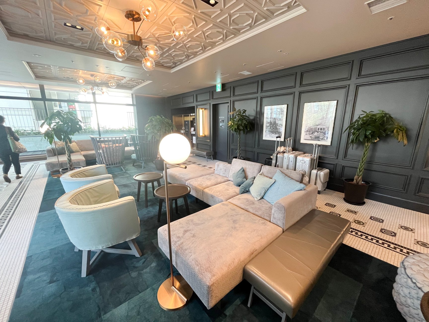 グランベルホテルの内観