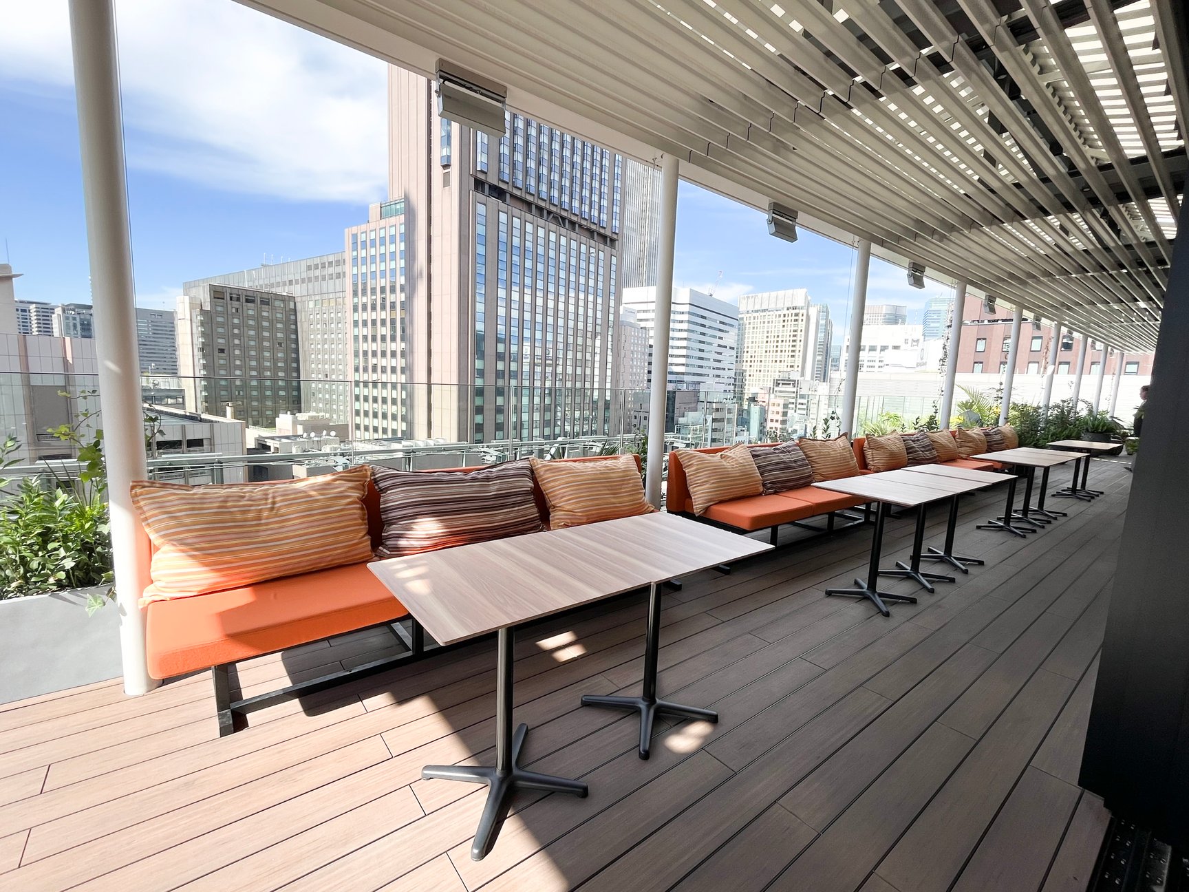 ステーキハウスの内観